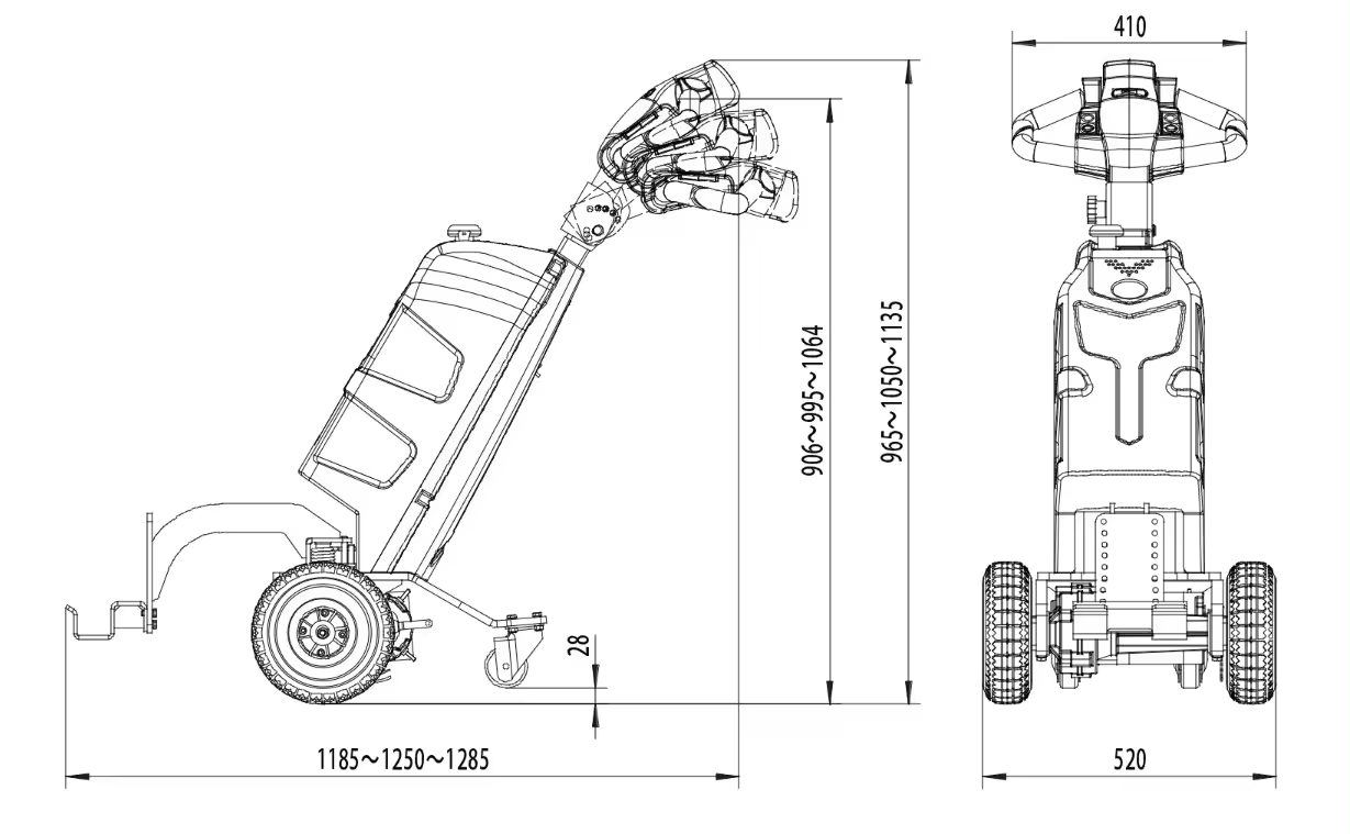 remolque de tractor